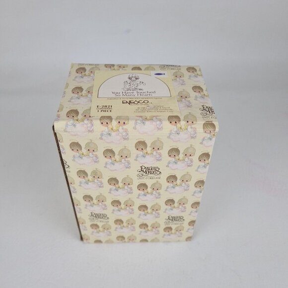 Precious Moments E-2821 "You Have Touched So Many Hearts" Vntg +2 Ornaments - Picture 7 of 7